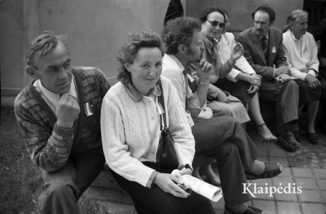 pavadinimas: Iš kairės–Hansas Staigys, Valtrautė Staigienė, raktai: Staigys