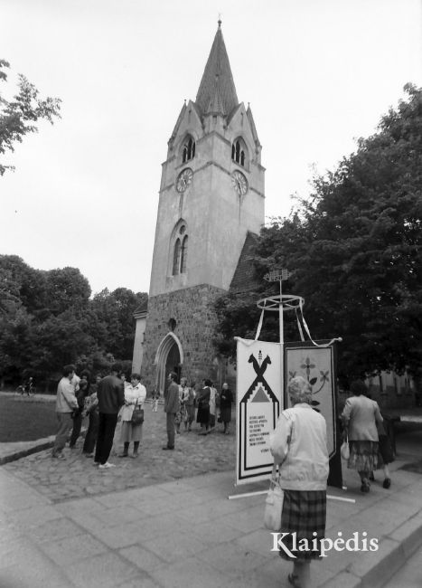 pavadinimas: Šilutės evangelikų-liuteronų bažnyčia, raktai: 1989