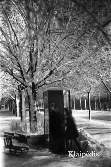 pavadinimas: 1967 žiema Klaipėdoje. Dangės g., raktai:  