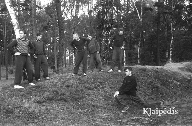 pavadinimas: Resp. rinktinės stovykla Klaipėdoje. 1955 m., raktai: lengvoji atletika rinktinė