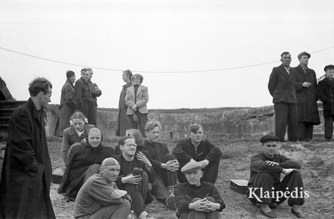 pavadinimas: Klaipėdos lengvaatlečiai Liepojoje. 1956, raktai: lengvoji atletika Liepoja