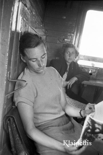 pavadinimas: Kelionė traukiniu į Liepoją. 1956, raktai: lengvoji atletika traukinys Liepoja