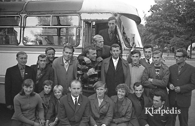 pavadinimas: I Klaipėdos lengvaatlečių komanda–į Lenkiją. 1968, raktai: lengvoji atletika komanda Lenkija