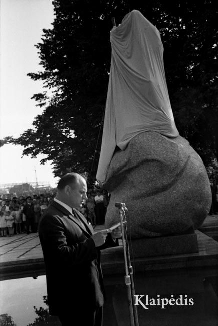 pavadinimas:    Žvejo skulptūros atidengimo ceremonija, raktai:  