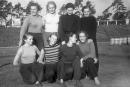 pavadinimas: Resp. rinktinės narės Klaipėdoje. 1955 m., raktai: lengvoji atletika